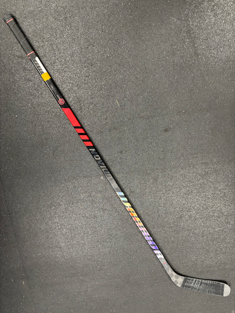 Load image into Gallery viewer, Slightly Used LH Warrior Novium Pro 55 Flex W88 Intermediate Hockey Stick
