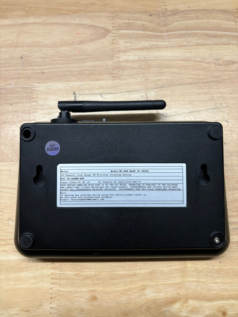 Load image into Gallery viewer, Wuloo WL-666 Wireless Intercom
