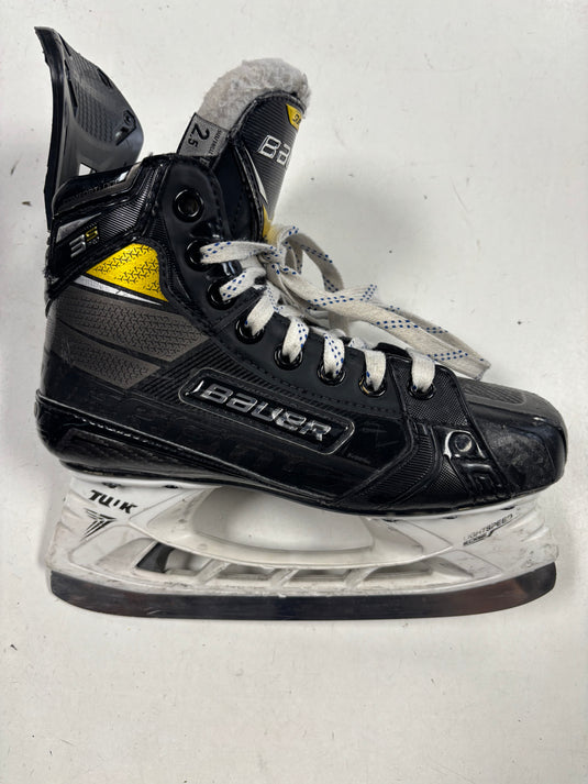 Used Bauer Supreme 3S Pro Size 2.5EE Ice Hockey Skates