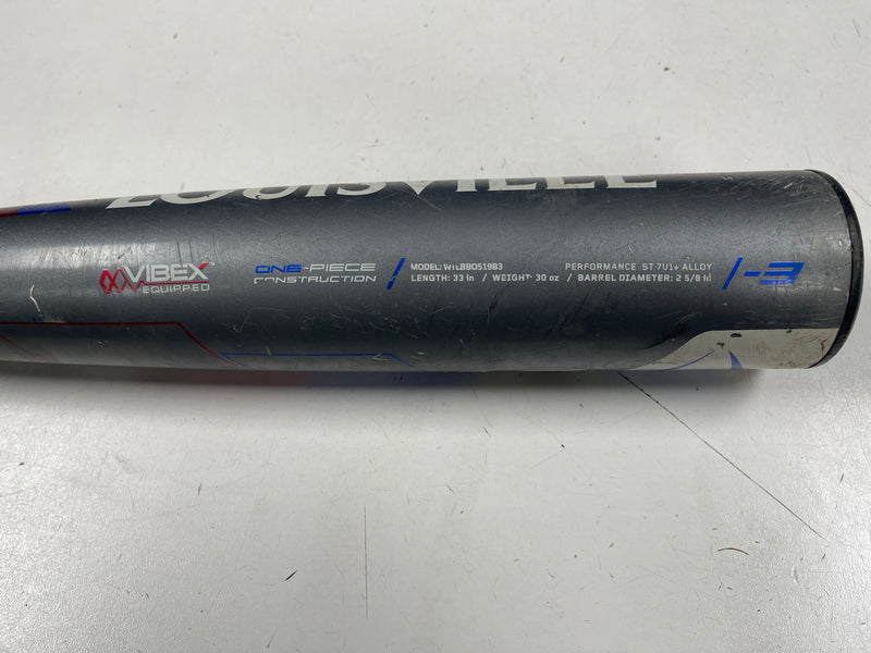 Load image into Gallery viewer, Used Louisville Slugger Omaha S19 -3 33&quot; BBCOR Baseball Bat
