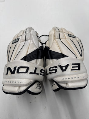 Used Easton S11 White Sr. Hockey Gloves