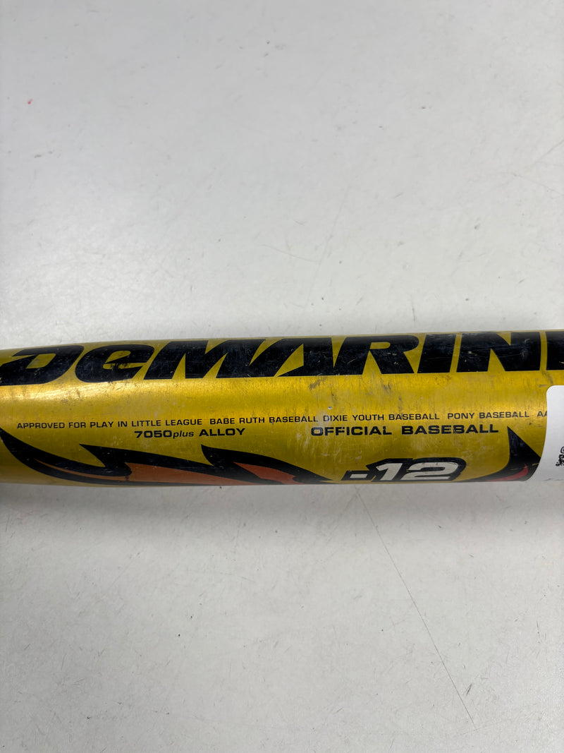 Load image into Gallery viewer, Used Demarini Diablo 29&quot; Drop -12 Baseball Bat
