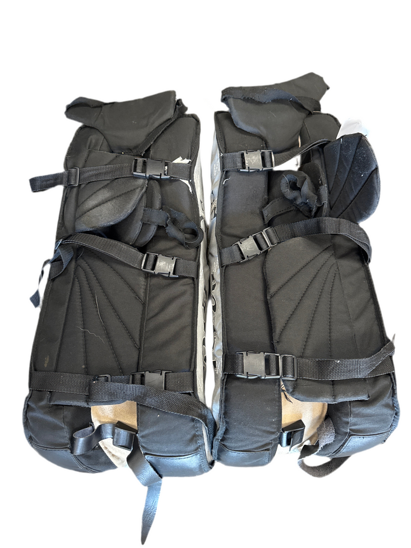 Load image into Gallery viewer, Used Itech X Factor X Three 8 Street Hockey Goalie Leg Pads
