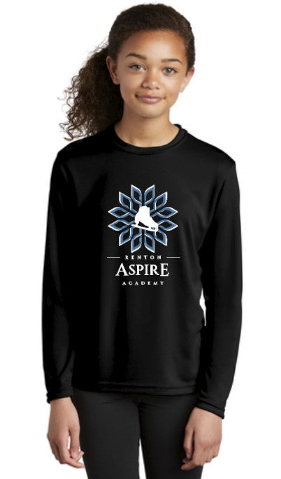 Load image into Gallery viewer, Aspire Academy Long Sleeve Performance Tee
