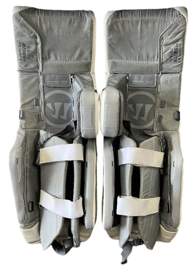 Load image into Gallery viewer, Used Warrior Ritual G2 35 + 1.5&quot; Hockey Goalie Leg Pads
