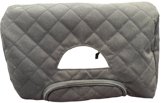 Used Zuca Bag Cover with Clips Black