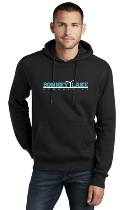 Load image into Gallery viewer, Bonney Lake Gymnastics Adult Perfect Weight Fleece Hoodie
