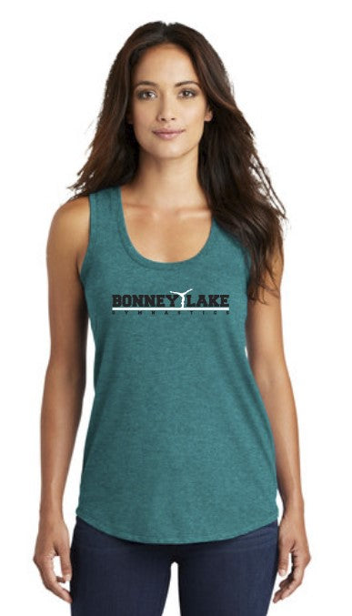 Load image into Gallery viewer, Bonney Lake Gymnastics Ladies Racerback Tank
