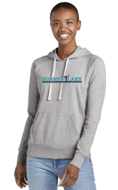 Load image into Gallery viewer, Bonney Lake Gymnastics Women&#39;s Re-Fleece Hoodie
