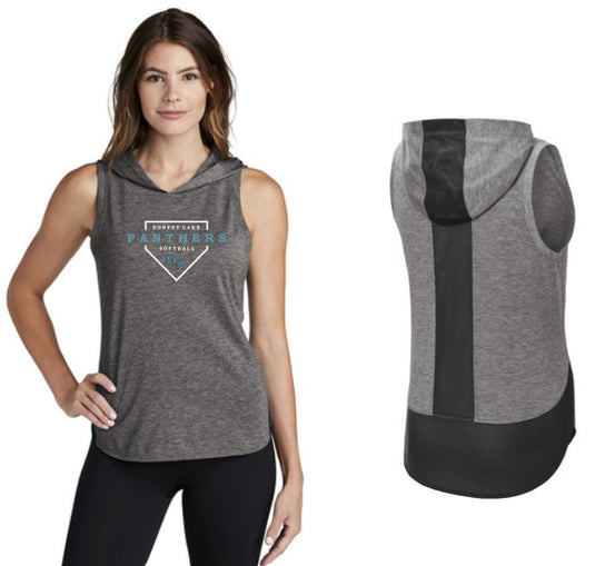 Bonney Lake Softball Ladies Hooded Tank Top