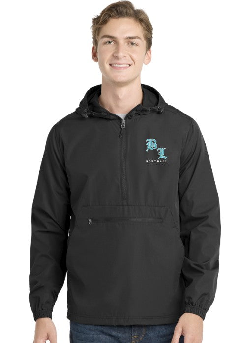 Bonney Lake Softball Packable Anorak Adult Pullover