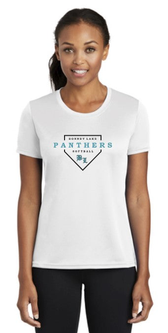 Load image into Gallery viewer, Bonney Lake Softball Ladies Performance Tee
