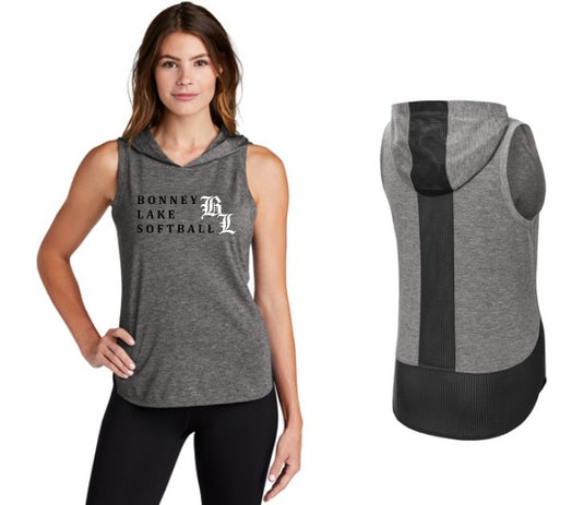 Bonney Lake Softball Ladies Hooded Tank Top