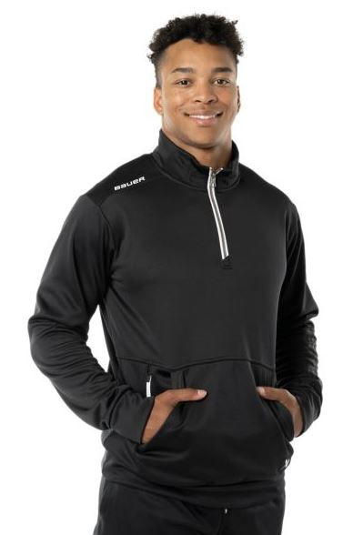 Bauer Team Fleece 1/2 Zip w/ Logo (Adult Sizes Only)