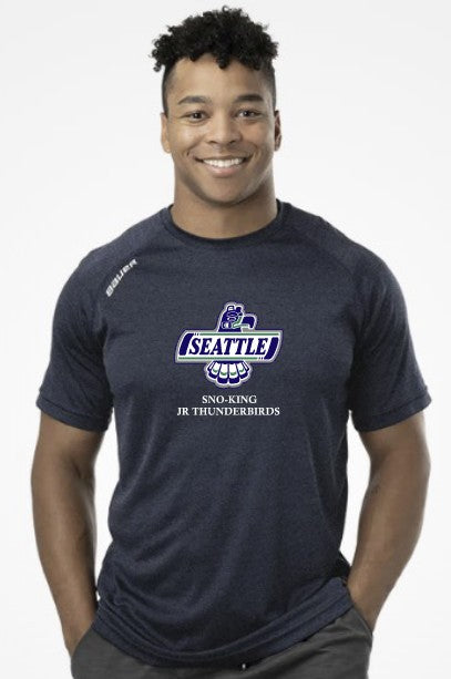 Load image into Gallery viewer, Sno-King Jr Thunderbirds Bauer Team Tech Tee
