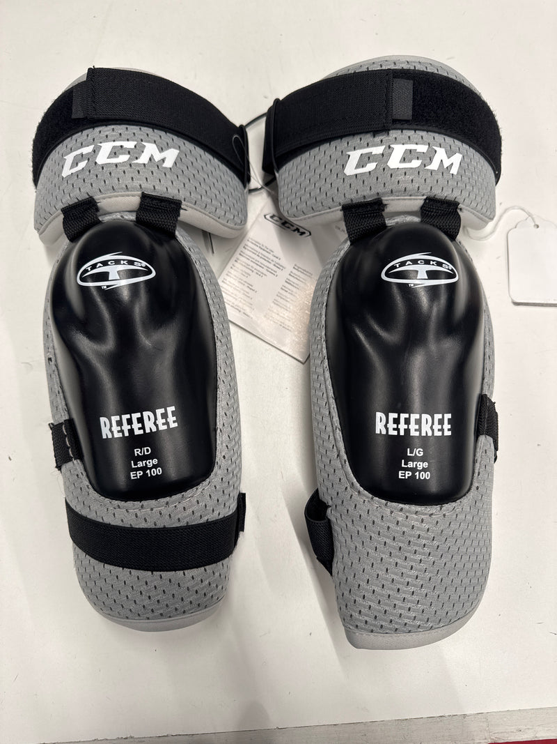 Load image into Gallery viewer, New CCM EP 100 Sr. Large Hockey Referee Elbow Pads
