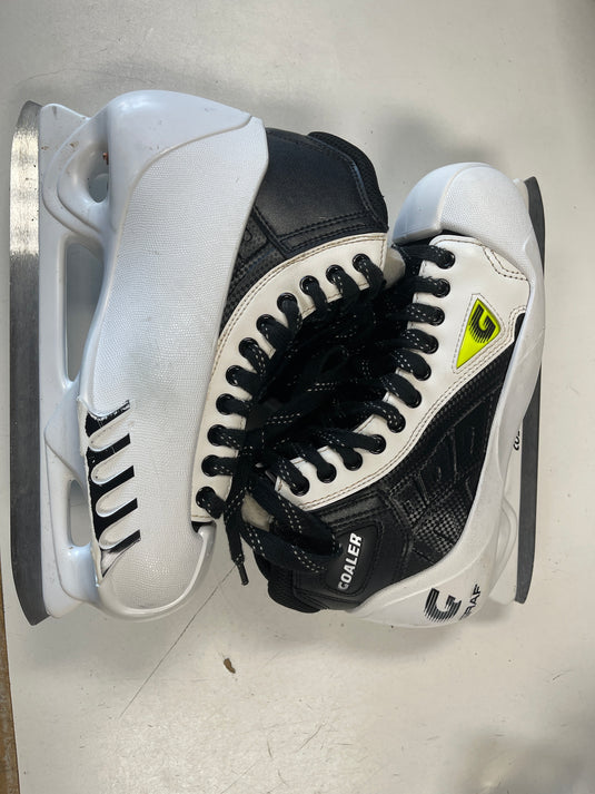 Used Graf Goaler Size Sr. 10.5 Hockey Goalie Skates