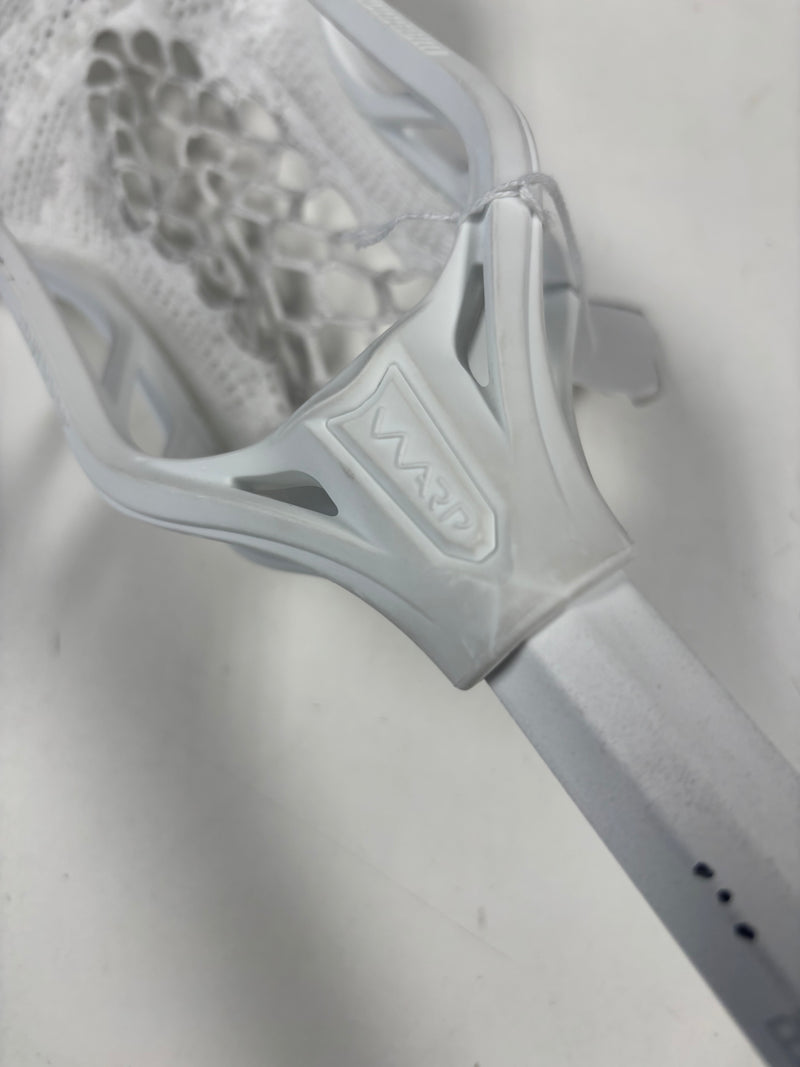 Load image into Gallery viewer, New Warrior Burn Carbon Warp Lite White/Orange 40&quot; Attack Men&#39;s Lacrosse Stick
