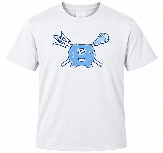 GH Lacrosse Trident & Stick Crossing Blend Tshirt