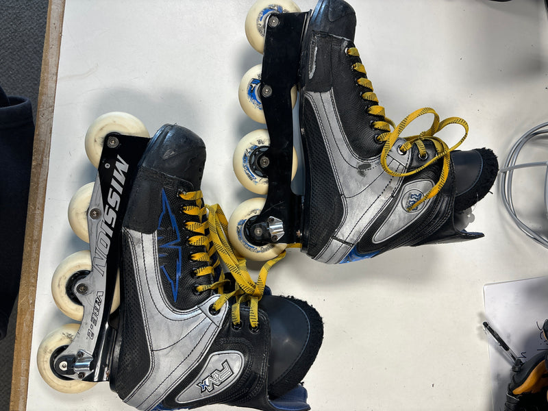 Load image into Gallery viewer, Used Mission Inline Skates Vibe-2 Size 12
