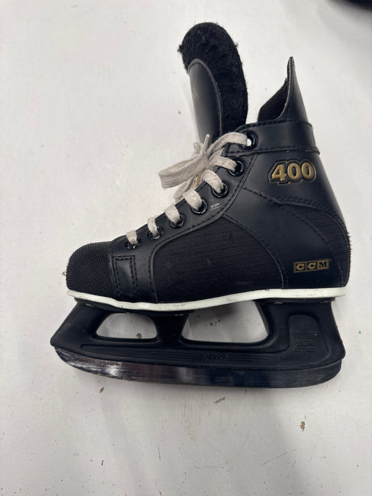 Used CCM 400 Size 1 Hockey Skates
