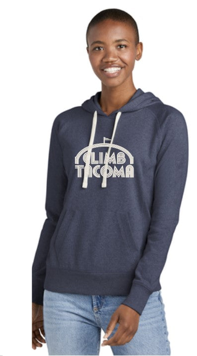 Load image into Gallery viewer, Climb Tacoma Women&#39;s Re-fleece Hoodie
