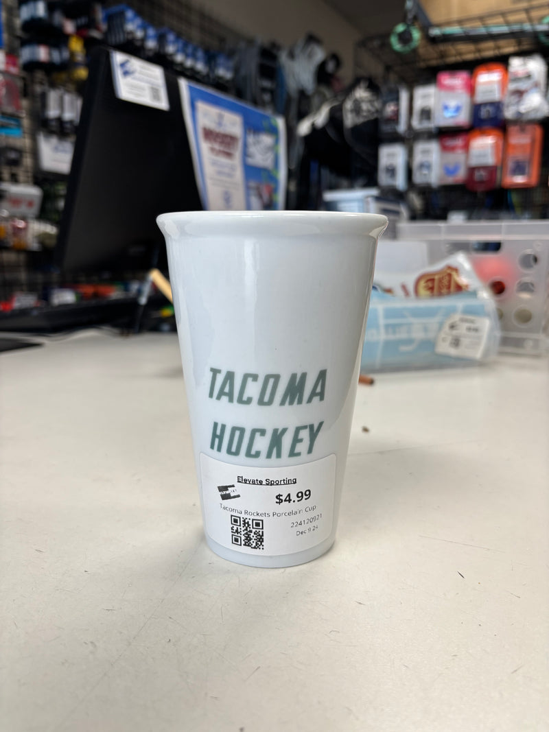 Load image into Gallery viewer, Tacoma Rockets Porcelain Cup
