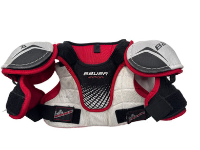 Used Bauer Vapor Lil Rookie Youth Small Hockey Shoulder Pads