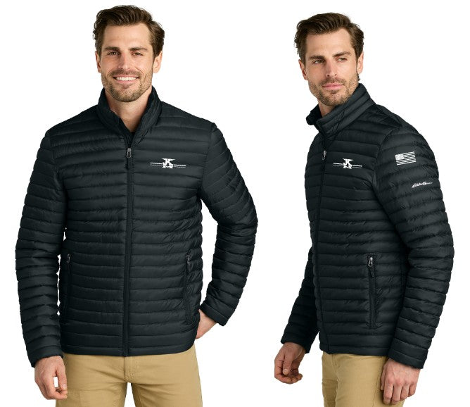 Load image into Gallery viewer, JK Meadow Ranch Eddie Bauer® Packable Quilted Full-Zip
