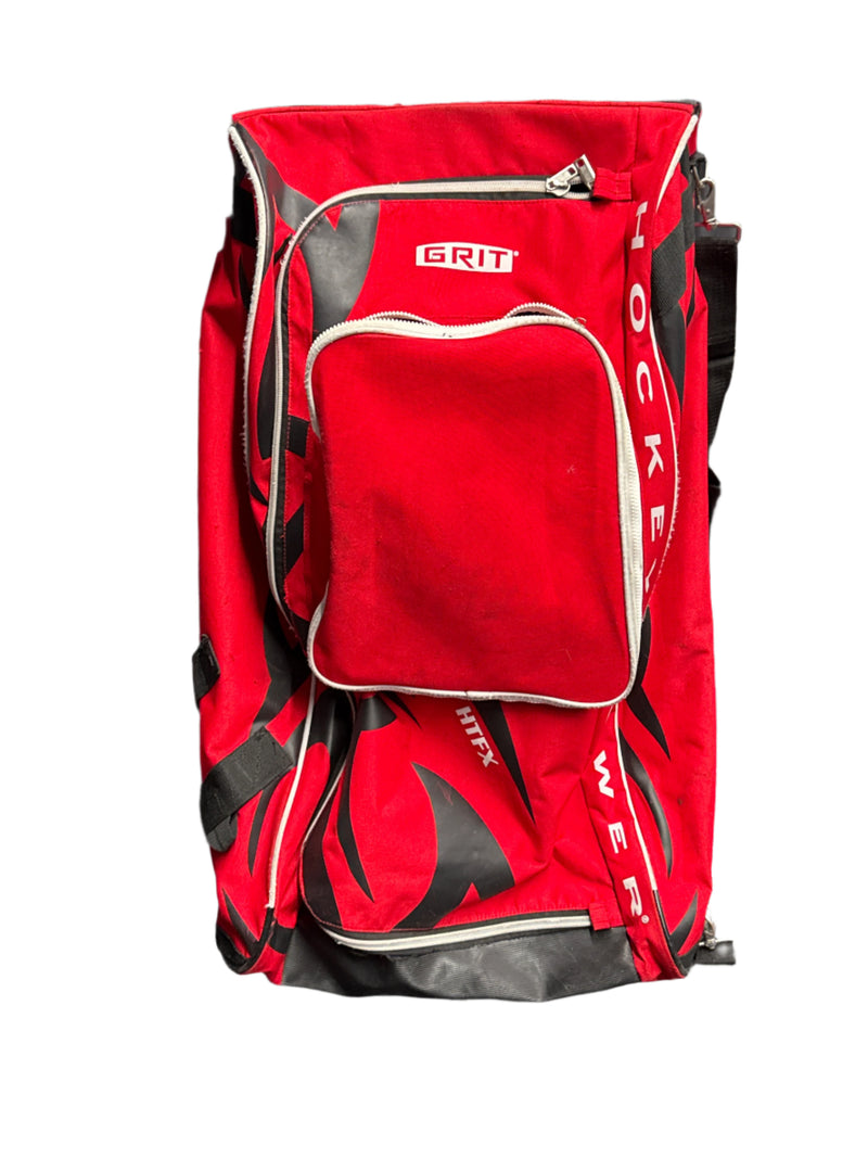 Load image into Gallery viewer, Used Grit HTFX Tower Red Jr. Hockey Bag
