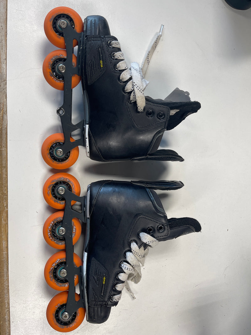 Load image into Gallery viewer, Used Tour Code 3 Size 4 Inline Hockey Skates
