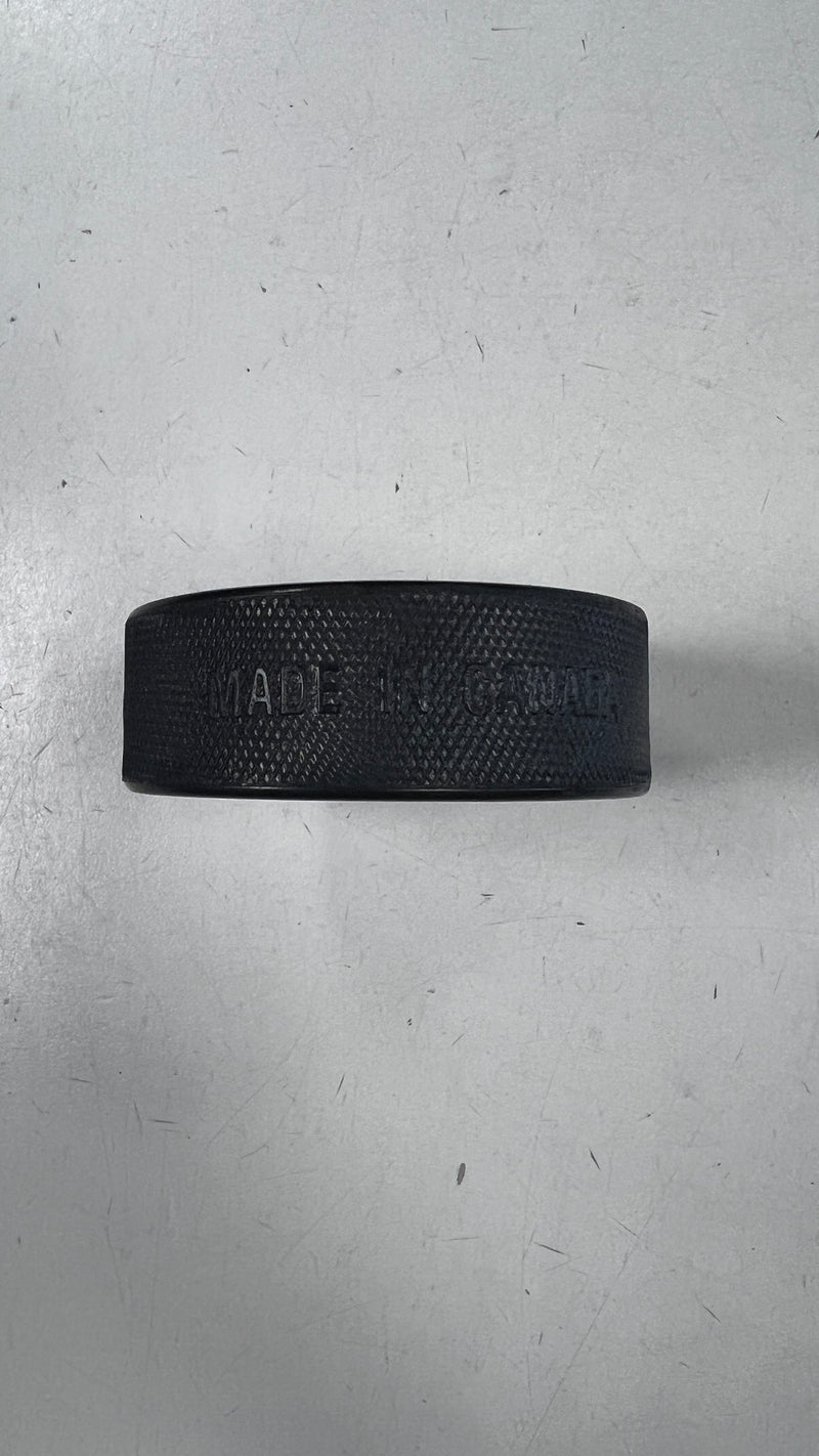 Load image into Gallery viewer, Vintage Prince Albert Raiders Hockey Puck
