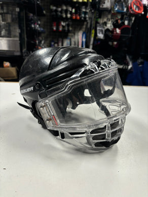 Used Bauer BHH2100 Hockey Helmet with Bubble Cage