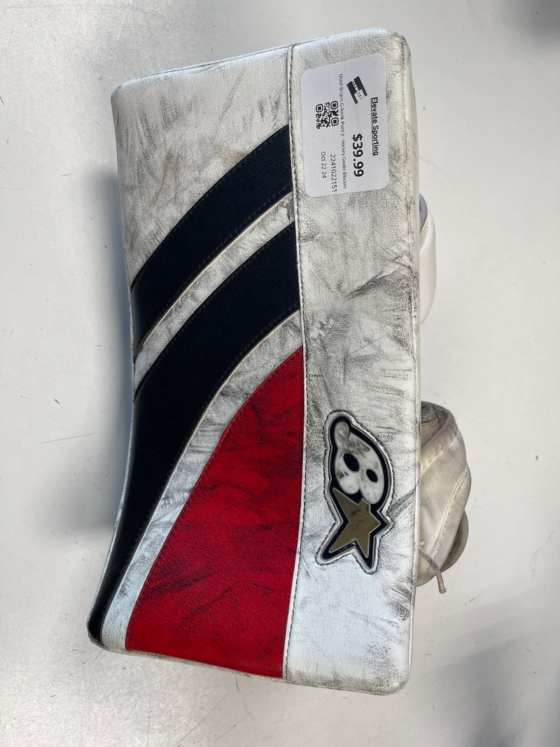 Load image into Gallery viewer, Used Brians G-Netik Pure Jr. Hockey Goalie Blocker
