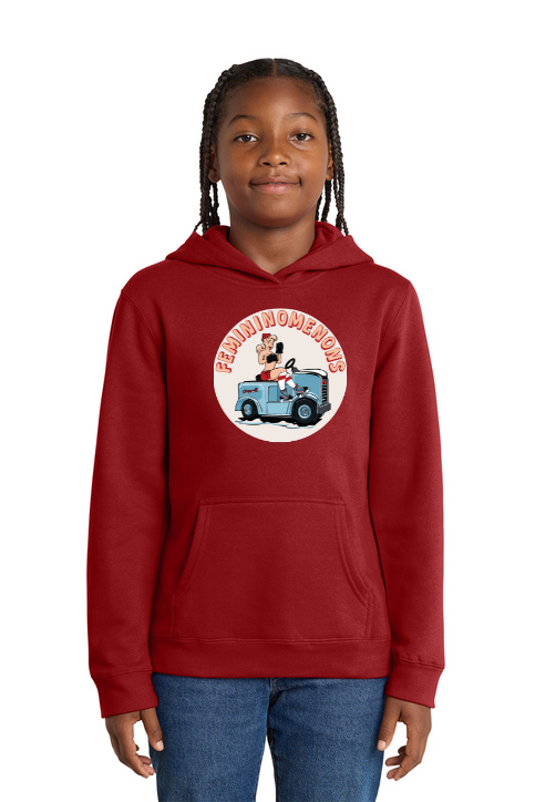 Load image into Gallery viewer, Femininomenons Youth V.I.T. Fleece Hoodie
