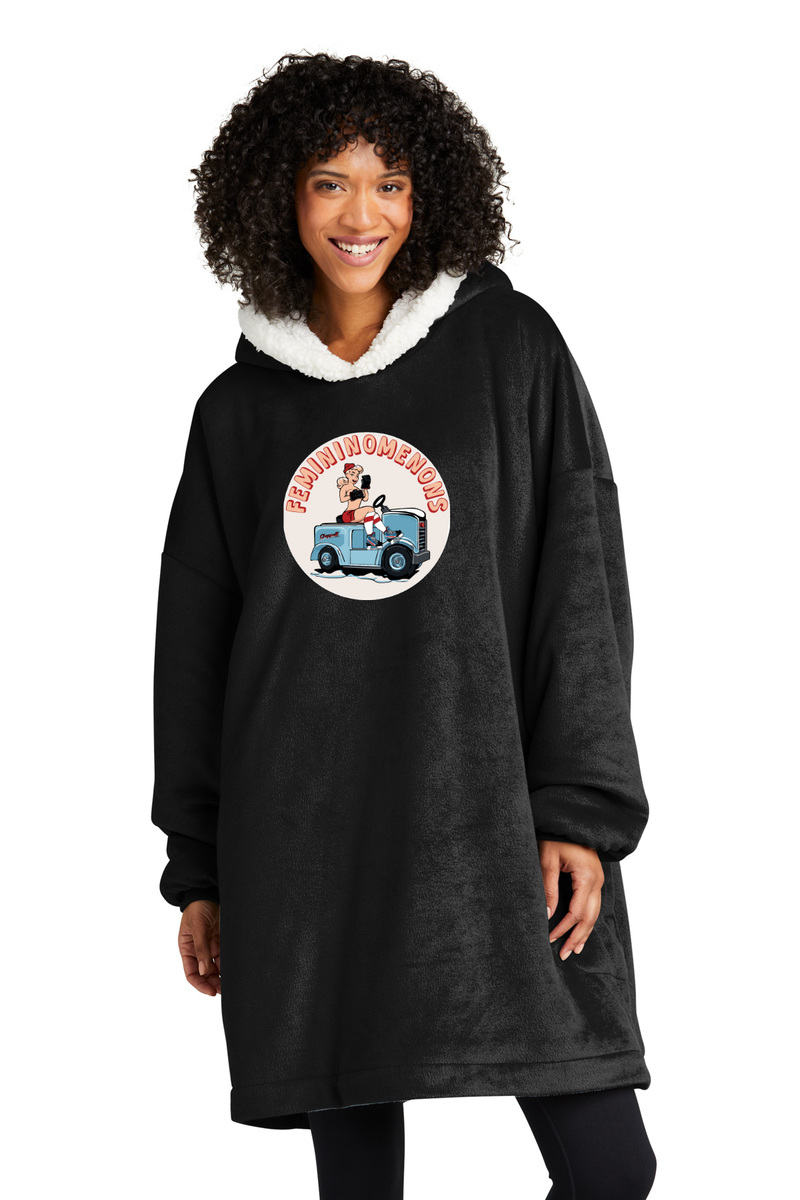 Load image into Gallery viewer, Femininomenons Mountain Lodge Wearable Blanket
