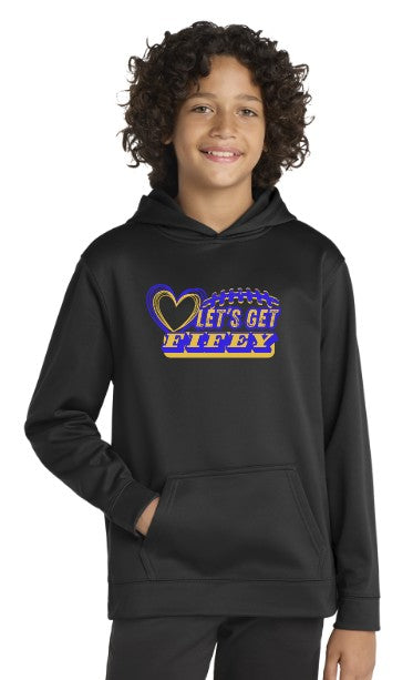 Load image into Gallery viewer, Fife Junior Youth Performance Hoodie (Choose Logo)
