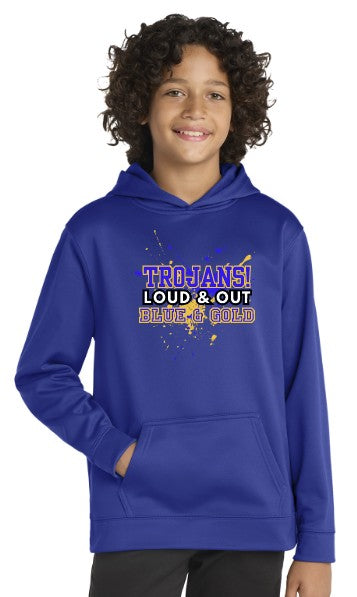 Fife Junior Youth Performance Hoodie (Choose Logo)