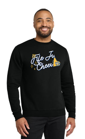 Fife Jr Cheer Fleece Crewneck Sweatshirt
