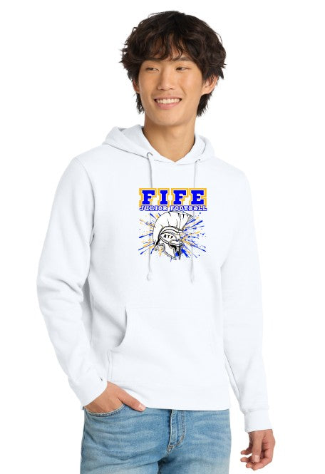 Load image into Gallery viewer, Fife Junior Football Adult Fleece Hoodie
