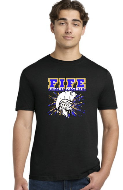 Load image into Gallery viewer, Fife Junior Football Softstyle Cotton Short Sleeve T-Shirt

