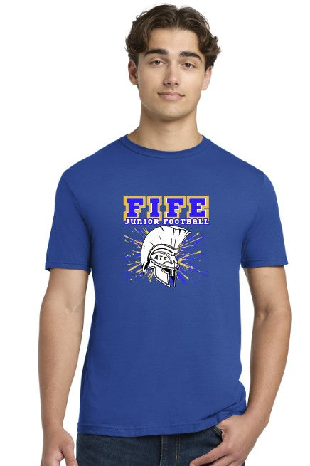 Load image into Gallery viewer, Fife Junior Football Softstyle Cotton Short Sleeve T-Shirt
