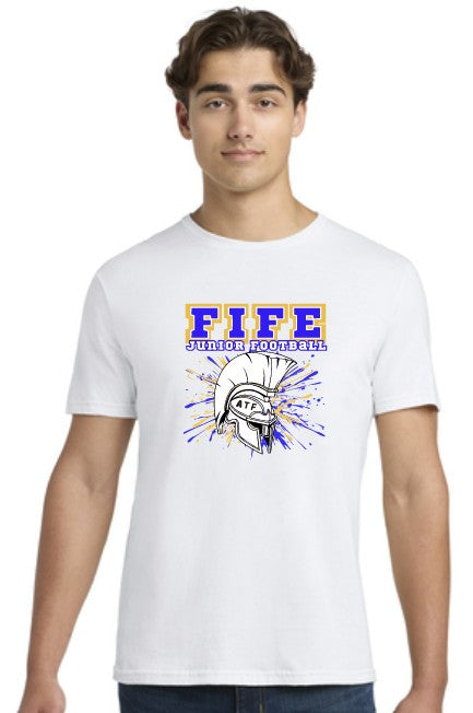 Fife Junior Football Softstyle Cotton Short Sleeve T-Shirt