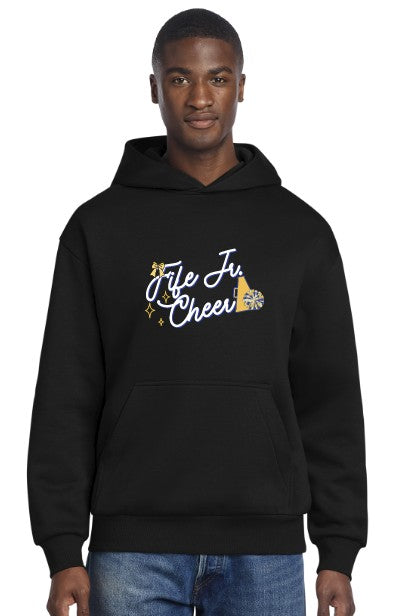 Fife Junior Adult Heavyweight Fleece Hoodie (Choose Logo)