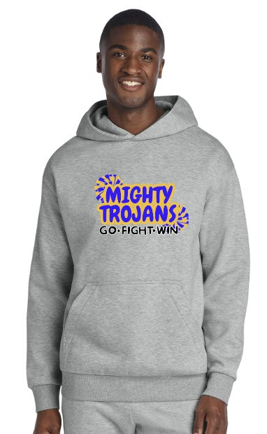 Fife Junior Adult Heavyweight Fleece Hoodie (Choose Logo)