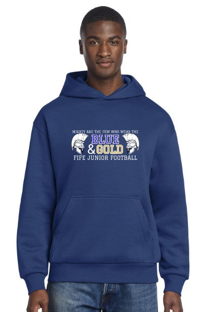 Load image into Gallery viewer, Fife Junior Adult Heavyweight Fleece Hoodie (Choose Logo)

