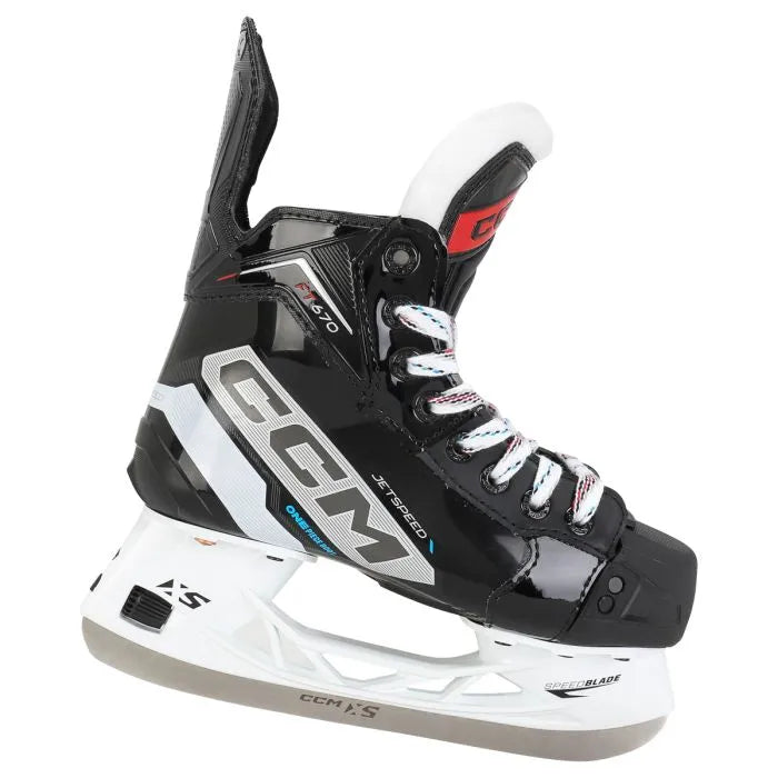 Load image into Gallery viewer, CCM Jetspeed FT670 Junior Hockey Skates
