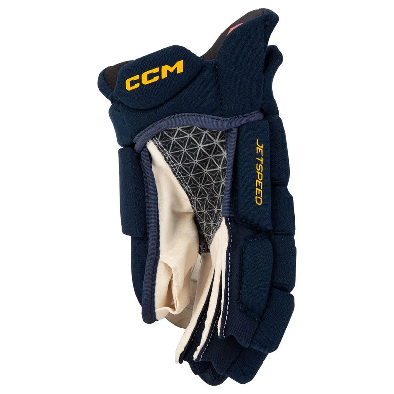 Load image into Gallery viewer, CCM Jetspeed FT680 Junior Hockey Gloves
