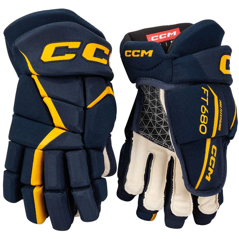 Load image into Gallery viewer, CCM Jetspeed FT680 Senior Hockey Gloves
