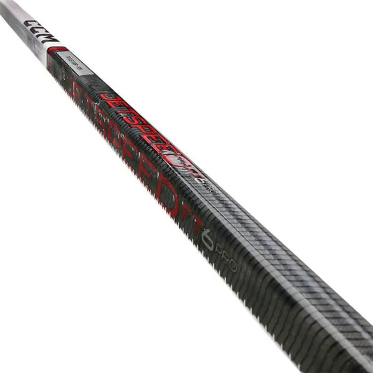 CCM Jetspeed FT6 Pro Intermediate Hockey Stick Red Edition